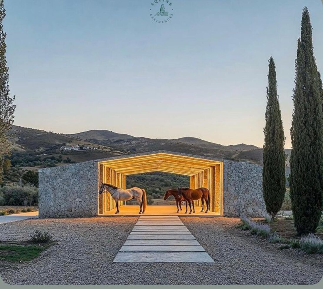 Horse stable at Bali Residences