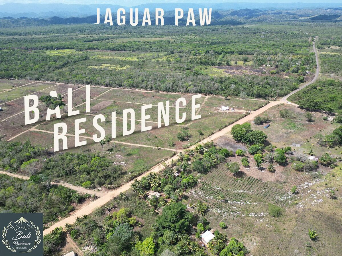 Aerial view of the Bali Residences development